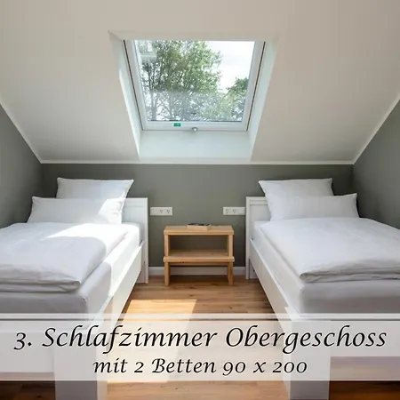 アパート Feinheit - Gulfhof Nahe Greetsiel Mit Sauna, Garten & 3 Schlafzimmern Krummhörn