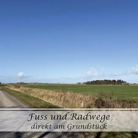 Feinheit - Gulfhof Nahe Greetsiel Mit Sauna, Garten & 3 Schlafzimmern Apartmán Krummhörn