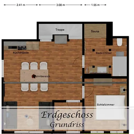 Feinheit - Gulfhof Nahe Greetsiel Mit Sauna, Garten & 3 Schlafzimmern Apartmán