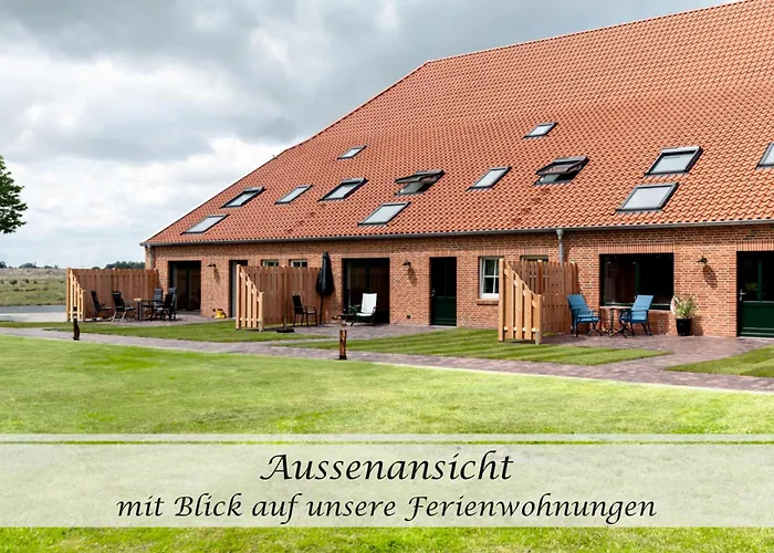 Feinheit - Gulfhof Nahe Greetsiel Mit Sauna, Garten & 3 Schlafzimmern アパート *