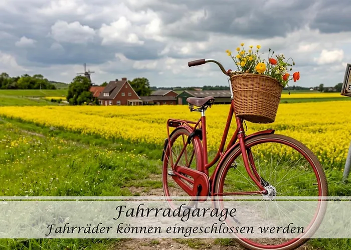 Feinheit - Gulfhof Nahe Greetsiel Mit Sauna, Garten & 3 Schlafzimmern アパート Krummhörn
